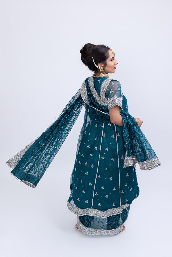 Hara Bhara - Green Khara Dupatta | Elegance By Asma